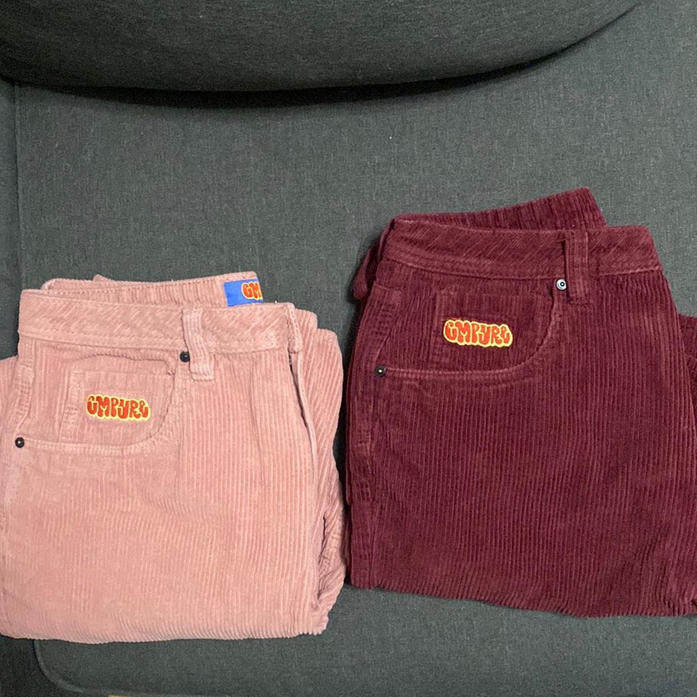 pink and burgundy empyres size: 33